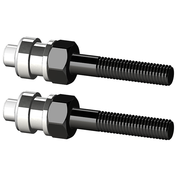 BOB YAK / IBEX Threaded Axle Adapter Set | for Enviolo Gear Hubs from 2024