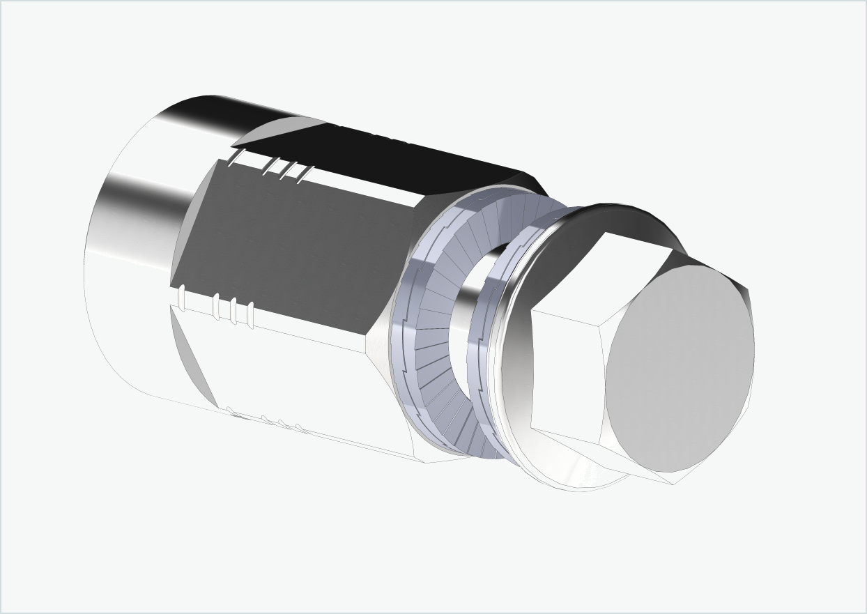 Solid axle adapter - M10 x 1.00
