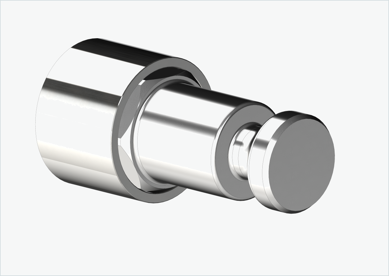 Solid axle adapter - FG 10.5 - (13/32 x 26) | for Croozer trailers from 2018