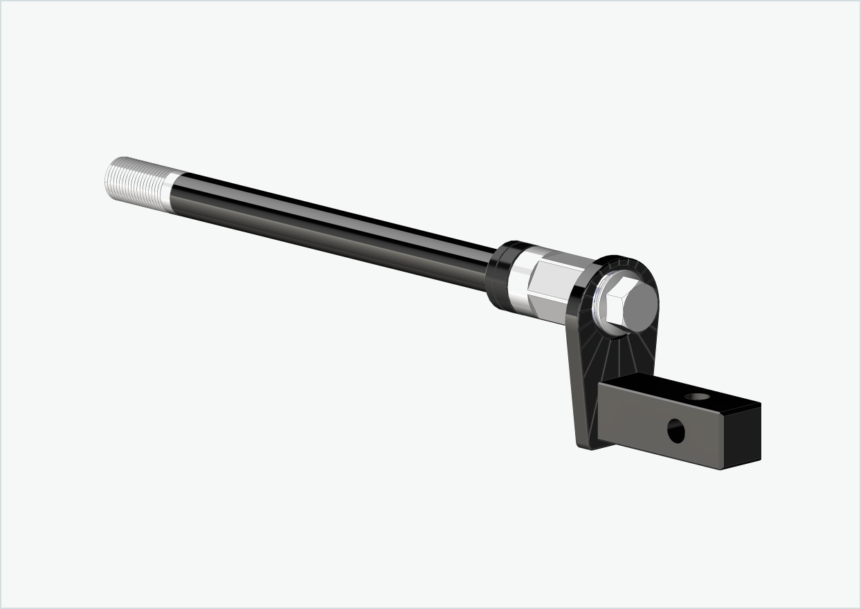 thru axle Syntace (X-12) with adapter Universal / M12 x 1.50