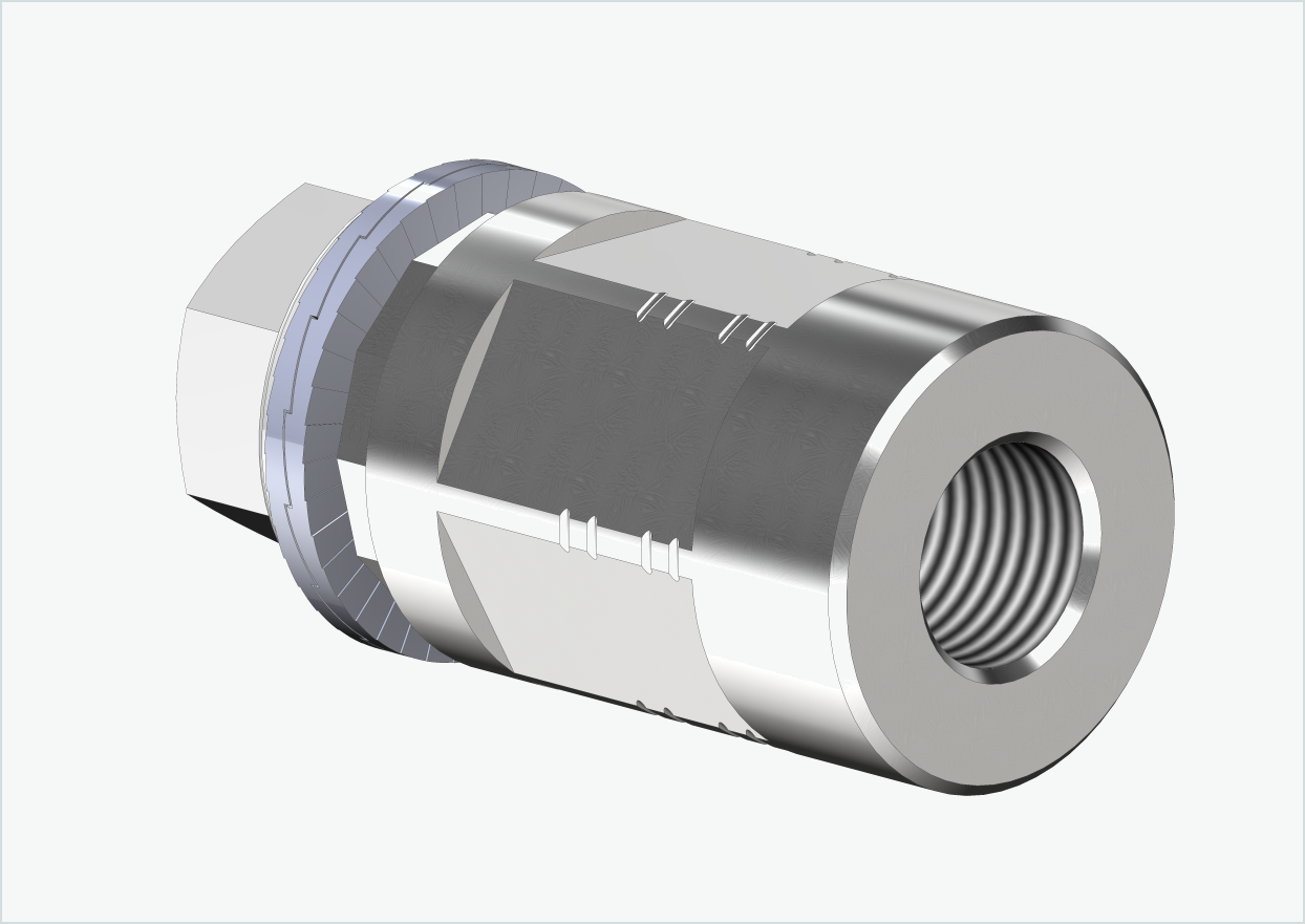 Solid axle adapter - FG 10.5 - (13/32 x 26)