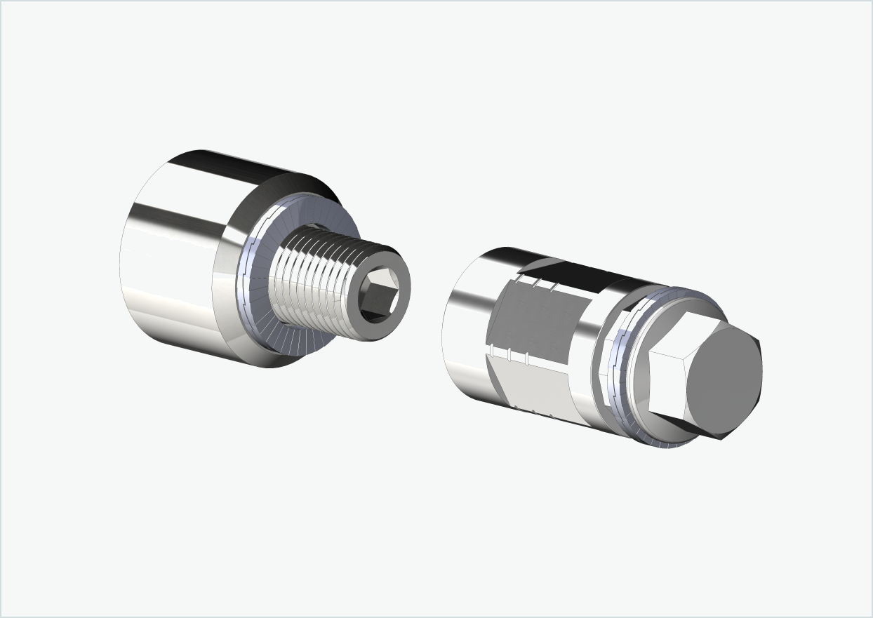 Adapter Polygon for HYENA-HRN motor | suitable for Weber couplings type: E - EL - ES