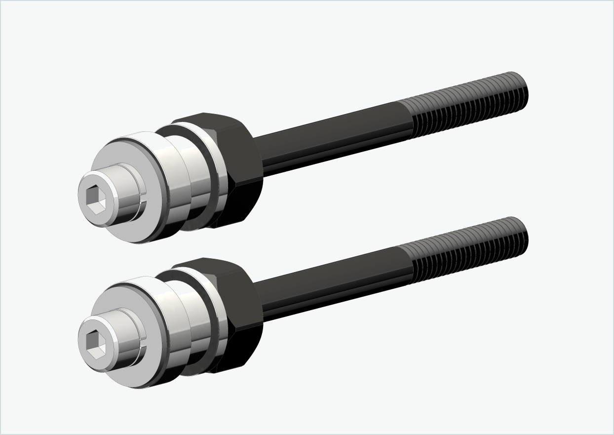 BOB YAK / IBEX threaded adapter set | for Enviolo gear hubs up to 2023