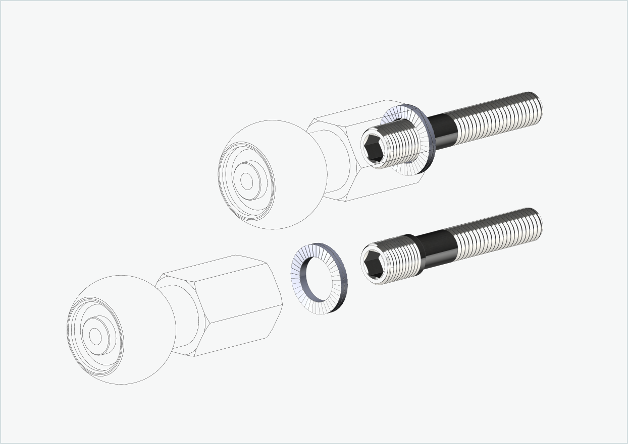 Burley COHO XC Threaded Axle Adapter Set | for Enviolo Gear Hubs from 2024