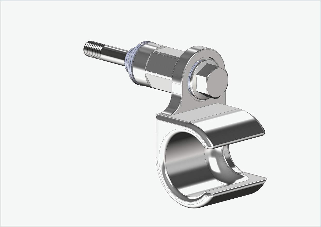 Universal adapter for HASE PINO with Rohloff Speedhub A12 | suitable for Thule, Qeridoo, Burley, Prophete, Hamax, Trixie and many more.