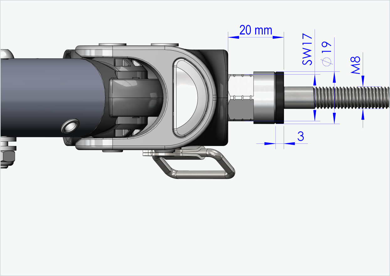 Adapter for Enviolo gear hubs from 2024 | suitable for Croozer from 2018 onwards