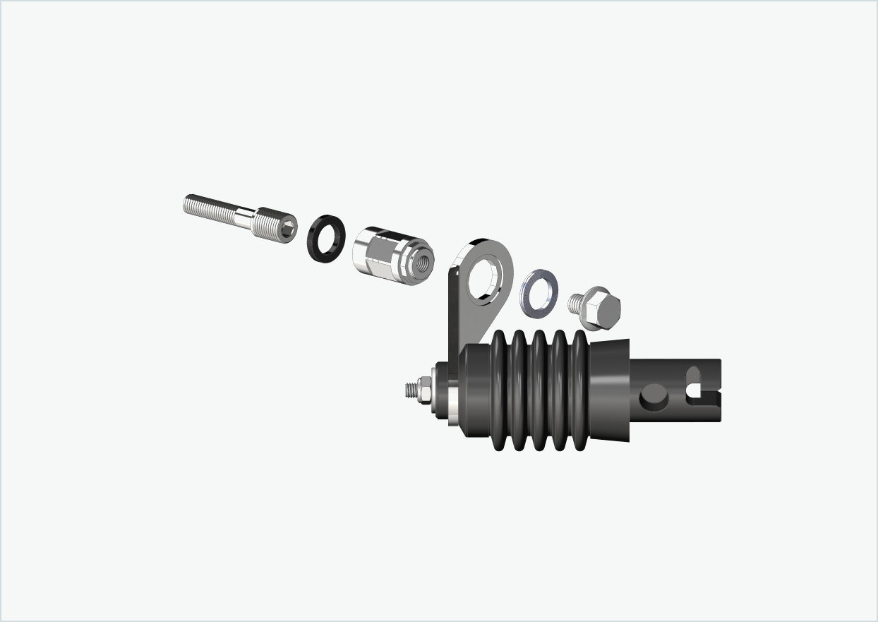 Polygon adapter for Enviolo gear hubs from 2024 | suitable for Weber couplings type: E - EL - ES