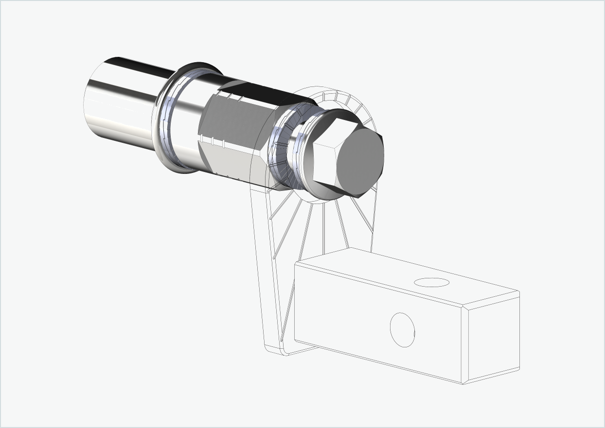 Cowboy 4 - Thread adapter short - M12 x 1.25 | Bundle with adapter universal