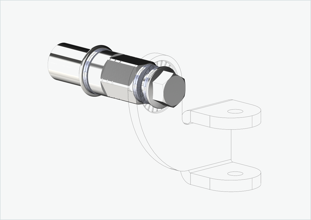 Cowboy 4 - Thread adapter short - M12 x 1.25 | Bundle with adapter universal