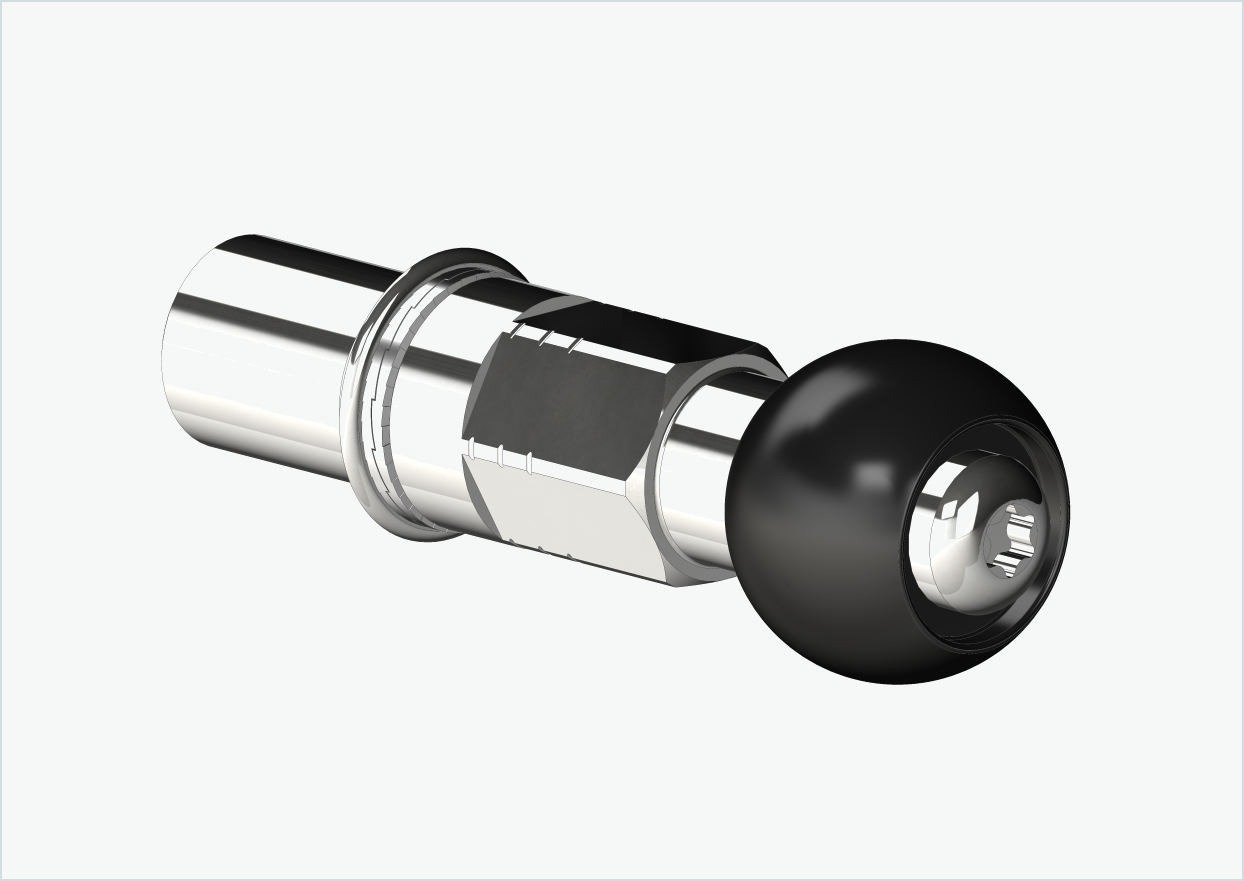 Thread adapter short - M12 x 1.25 | suitable for COWBOY - Classic - Cruiser - Cruiser ST