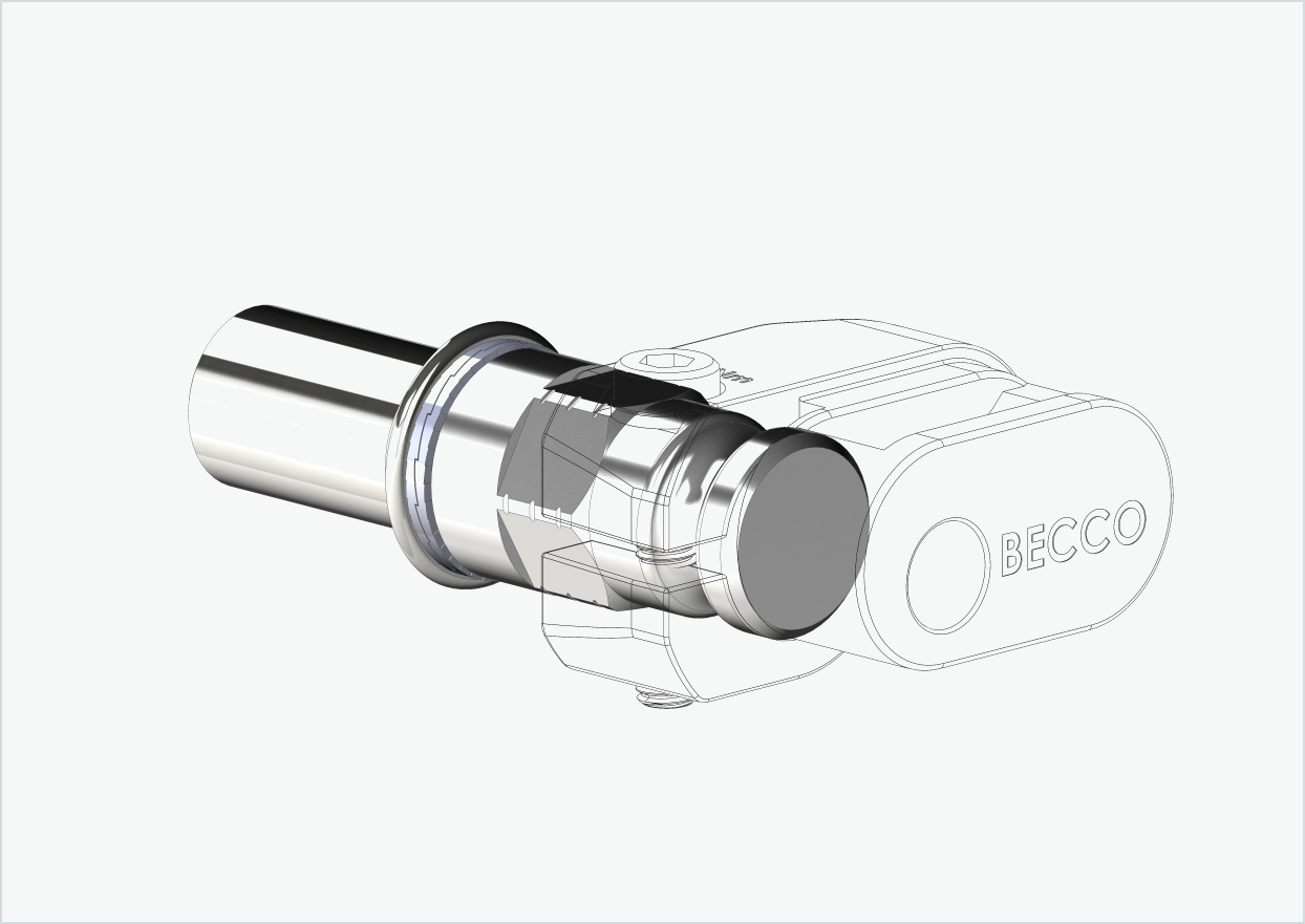 Cowboy 4 - Thread adapter long - M12 x 1.25 | Bundle with adapter Leggero (BECCO)