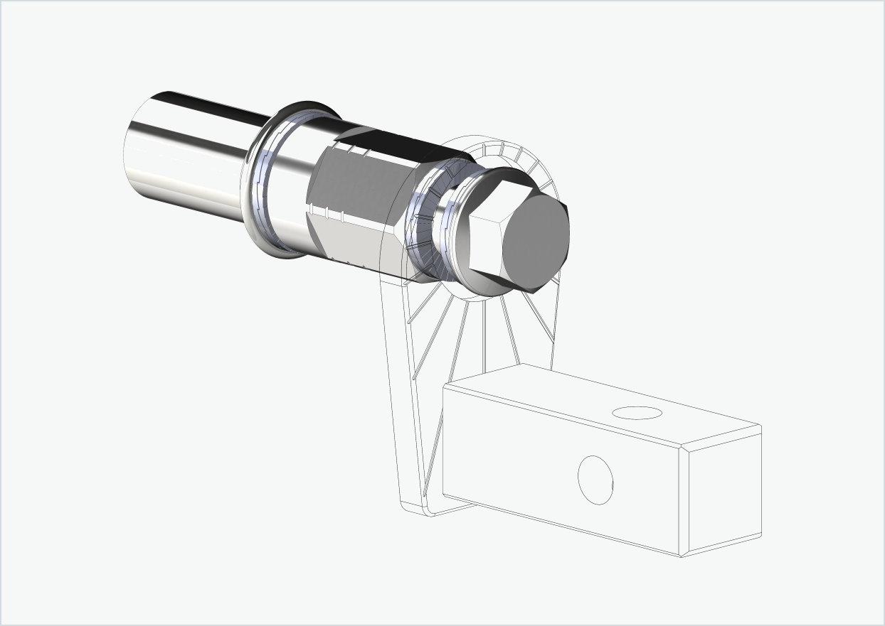 Cowboy 4 - Thread adapter long - M12 x 1.25 | Bundle with adapter universal
