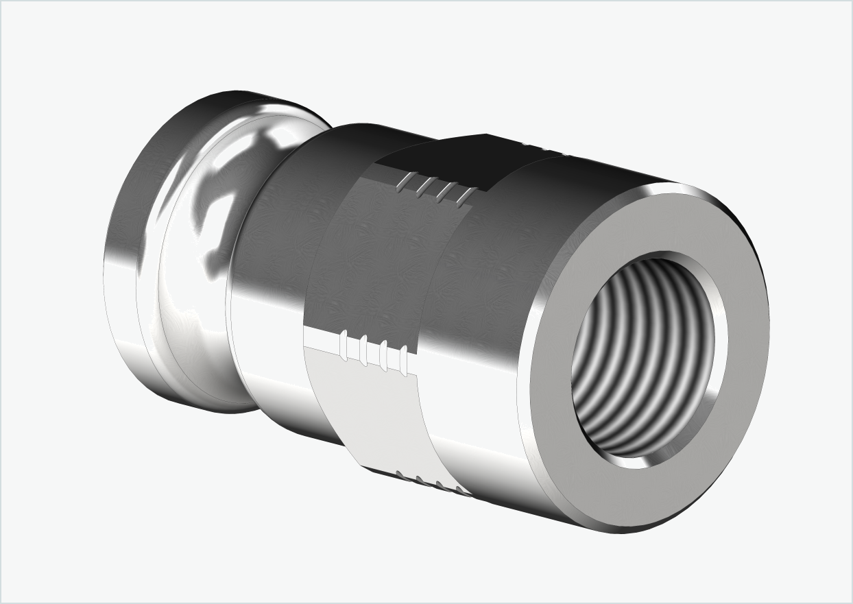 Solid axle adapter - M12 x 1.00 | for Leggero (BECCO)