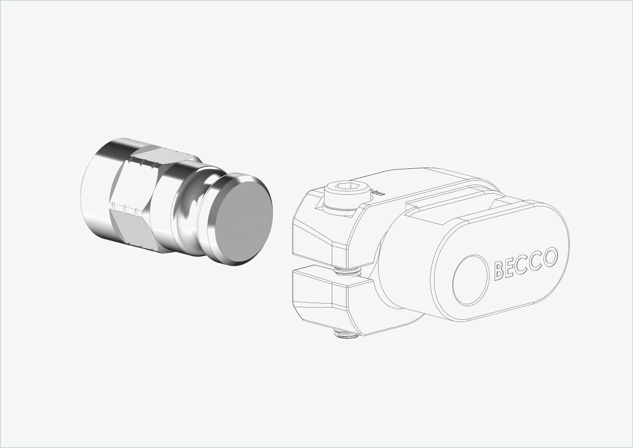 Solid axle adapter - M12 x 1.25 | for Leggero (BECCO)