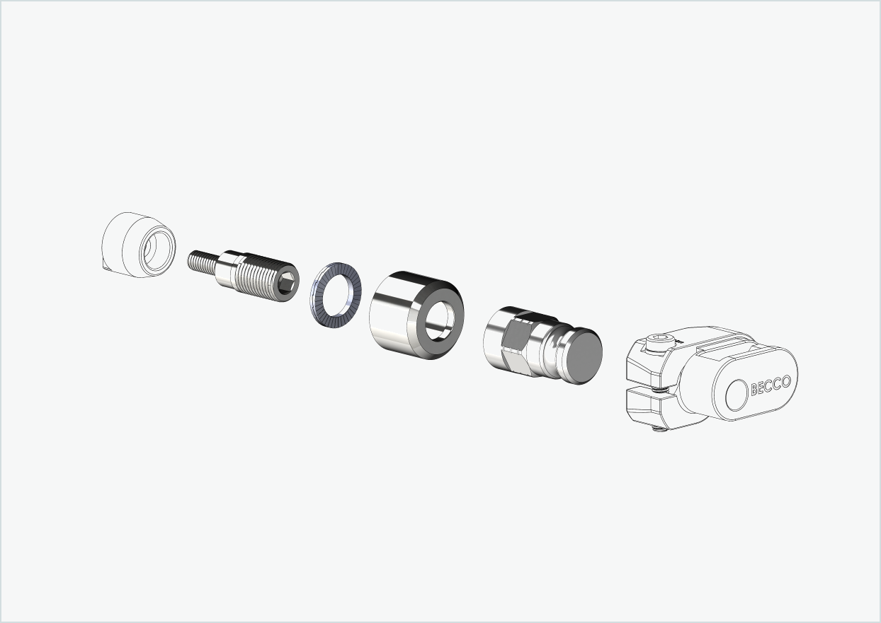 Adapter for HYENA-HRN Motor | Compatible with Leggero with BECCO System