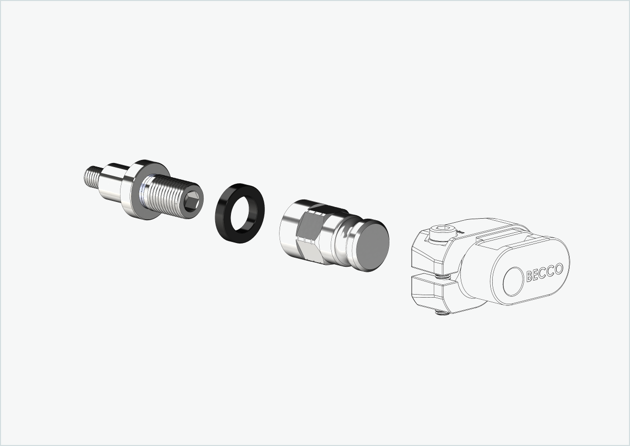 Adapter XL for Rohloff hub Speedhub 500-14 / A12 | suitable for Leggero with BECCO system