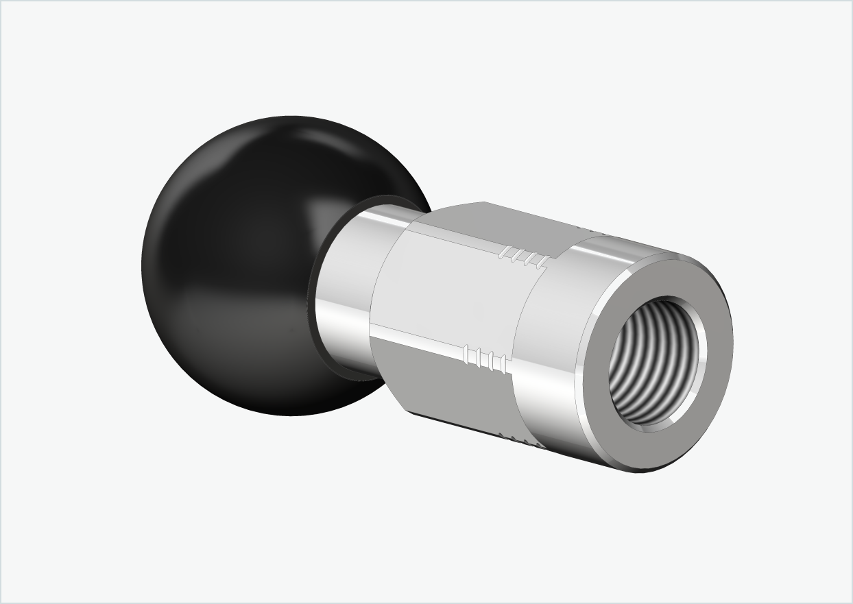 Solid axle adapter set - M12 x 1.00 | suitable for Burley COHO XC