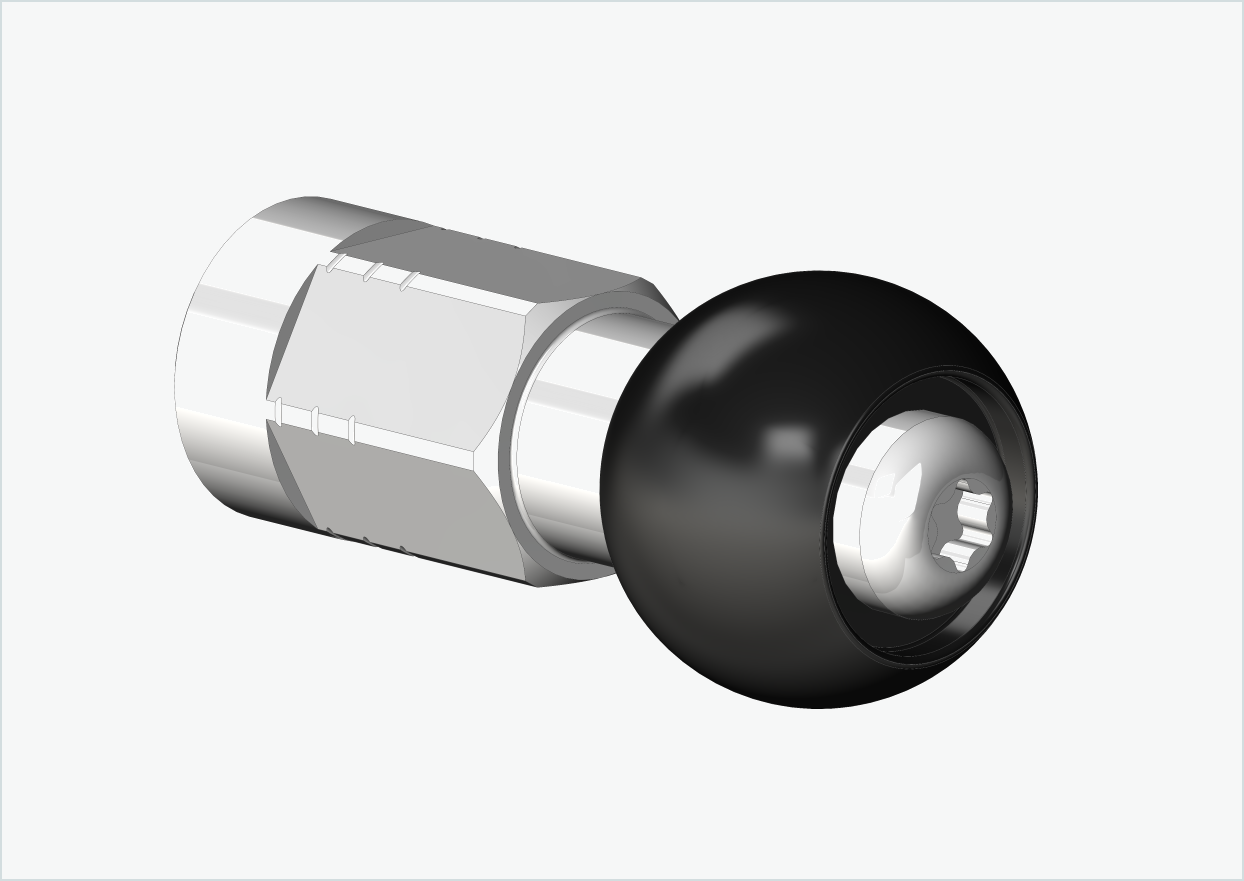 Solid axle adapter set - M12 x 1.25 | suitable for Burley COHO XC