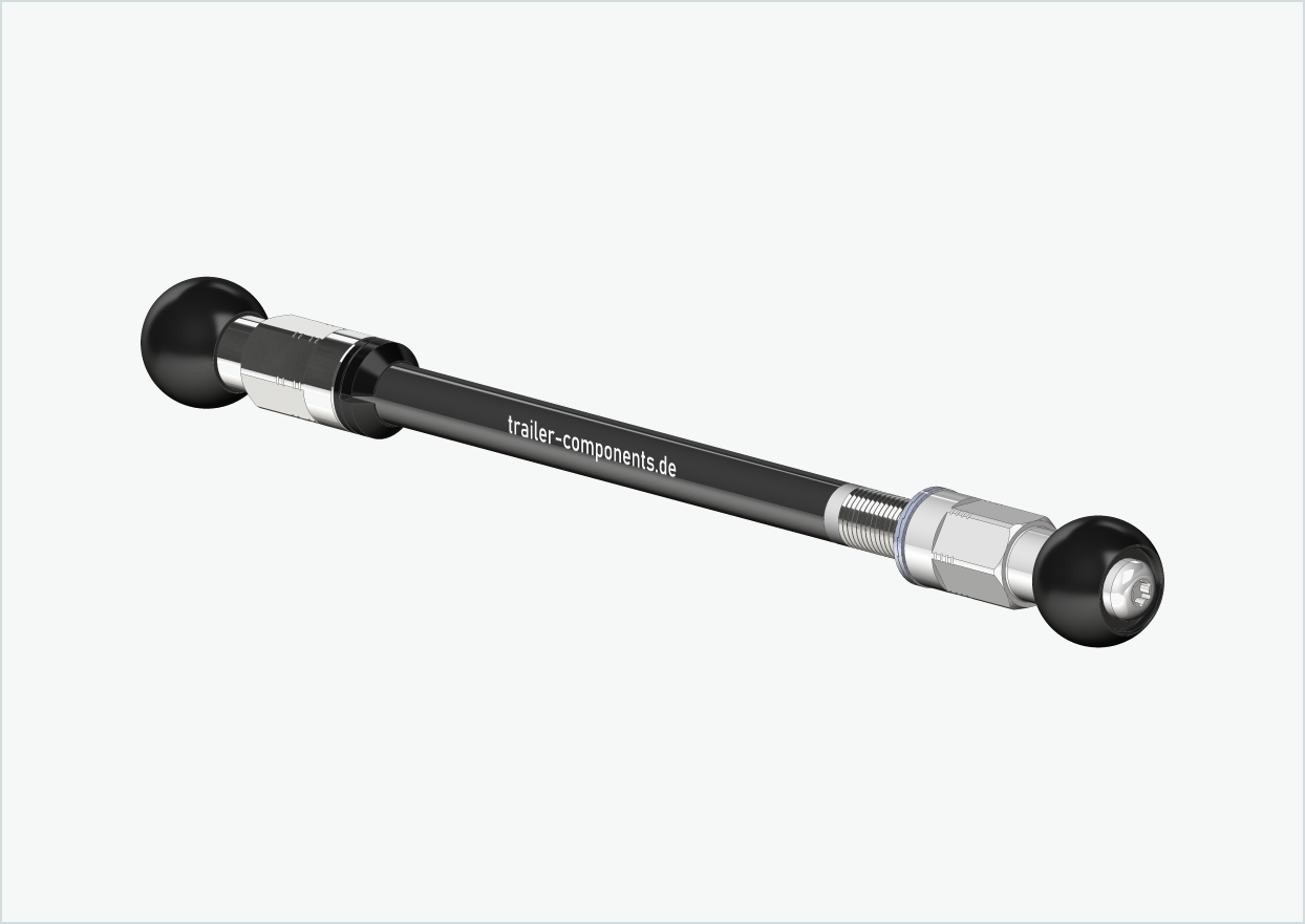 Syntace thru axle (X-12) for Burley COHO XC / M12 x 1.50