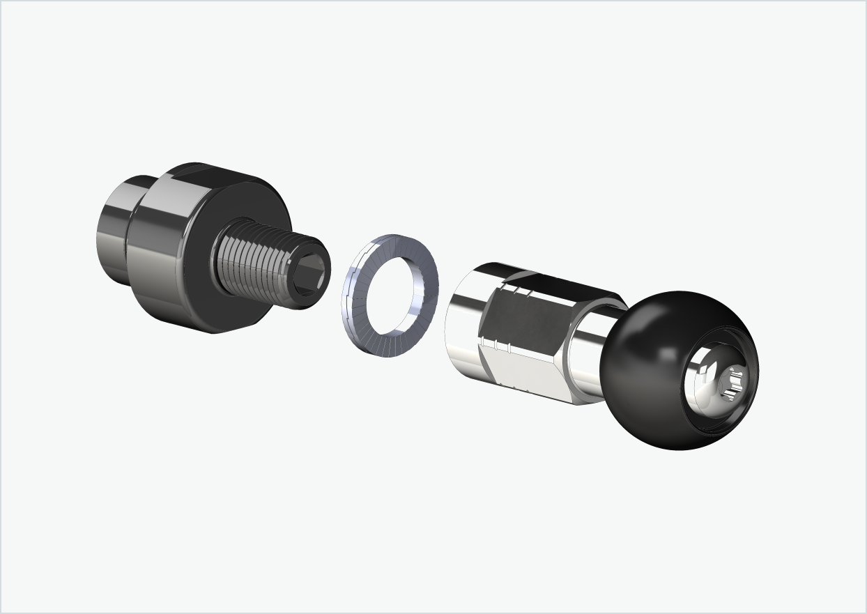 ORBEA Diem - Thread adapter - M12 x 1.25 | Bundle with adapter set Burley COHO XC