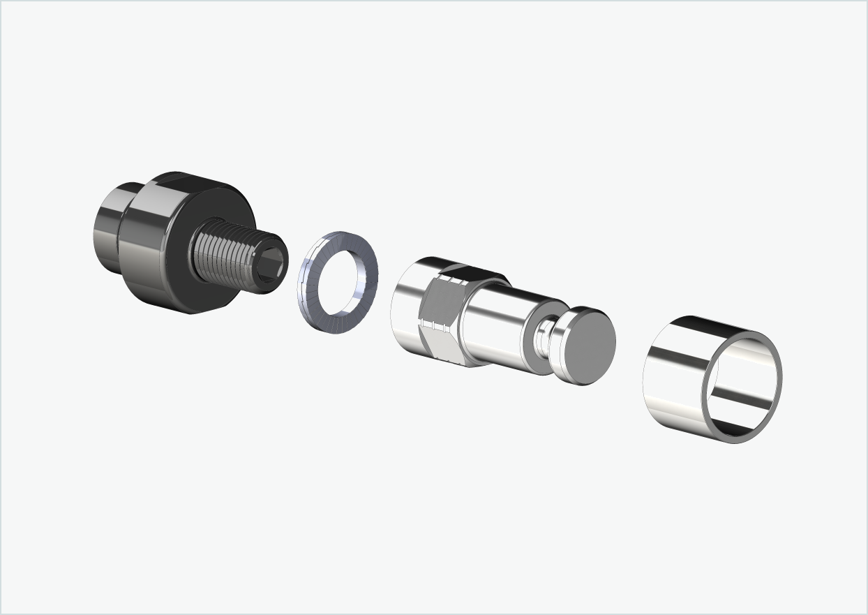 ORBEA Diem - Thread adapter - M12 x 1.25 | Bundle with Croozer adapter