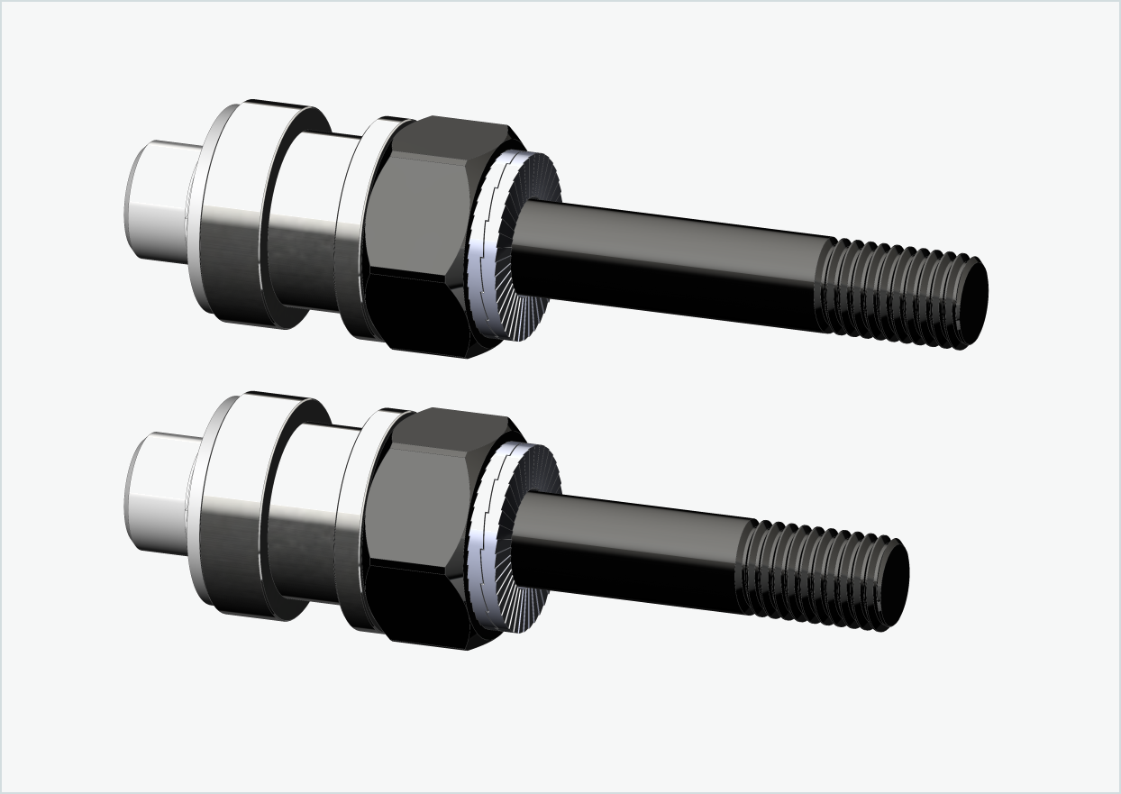 BOB YAK / IBEX thread adapter set (30mm/36mm) | for Rohloff Speedhub 500-14 / A12