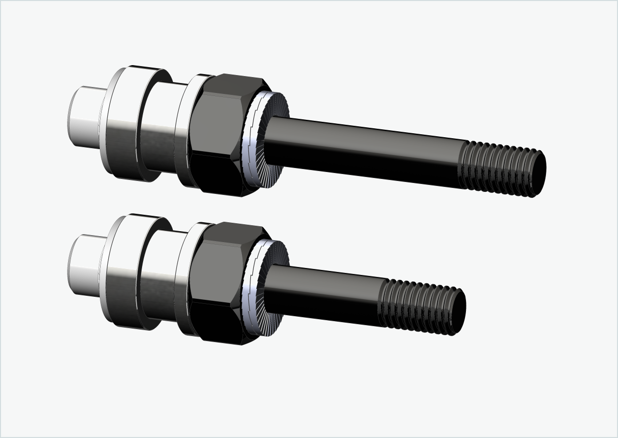 BOB YAK / IBEX thread adapter set (30mm/42mm) | for Rohloff Speedhub 500-14 / A12