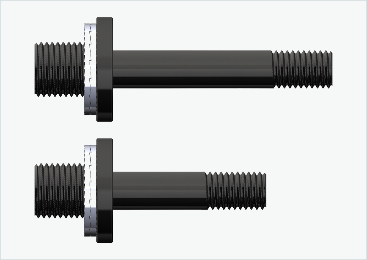 Burley COHO XC thread adapter set (30mm/42mm) | for Rohloff Speedhub 500-14 / A12