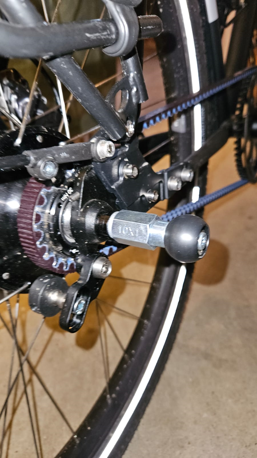 Burley COHO XC thread adapter set (30mm/30mm) | for Rohloff Speedhub 500-14 / A12