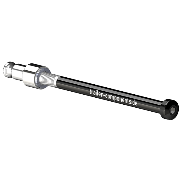 Thru axles with adapter Croozer for ORBEA | for left-hand thread M12 x 1.50 - suitable for Croozer bike trailers from 2018 onwards