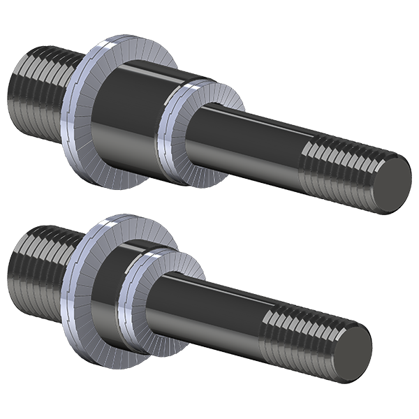 Burley COHO XC Threaded Axle Adapter Set | for HASE PINO with Rohloff Speedhub 500-14 / A12