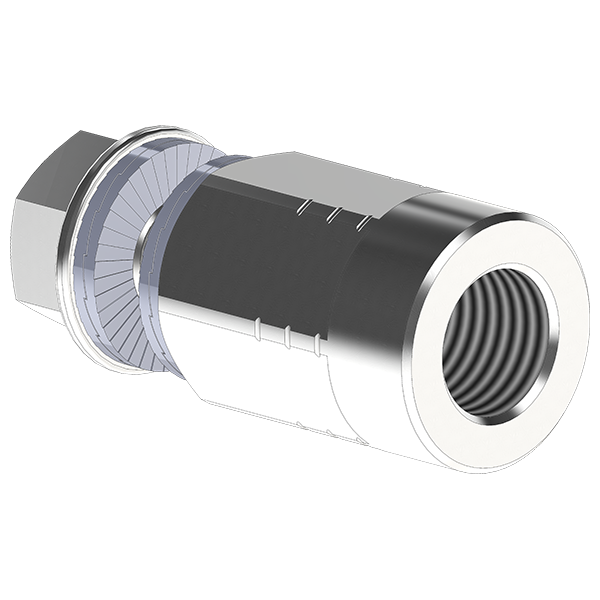 Universal solid axle adapter for bicycle trailers | suitable for Thule, Qeridoo, Burley, Hamax, Trixie and many more