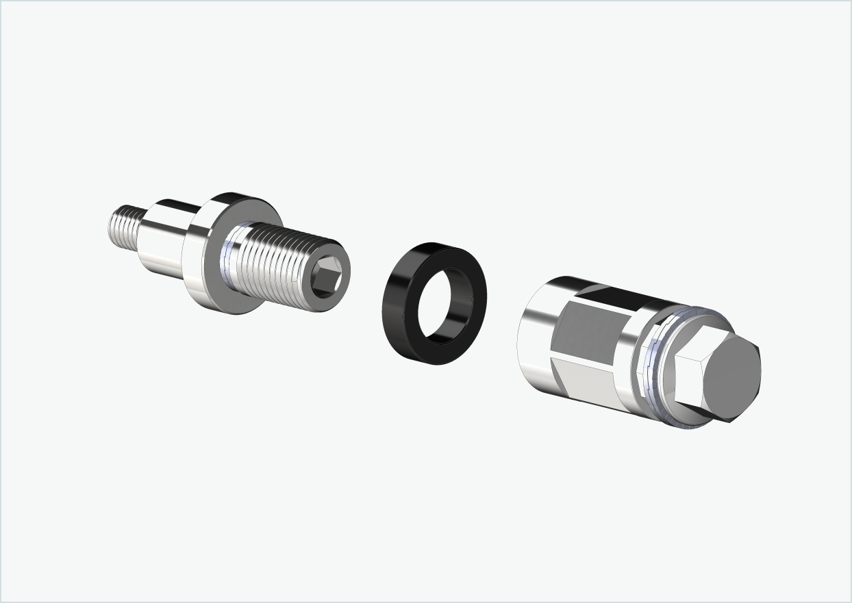 Adapter XL for Rohloff hub Speedhub 500-14 / A12 | suitable for Weber clutches type: E - EL - ES
