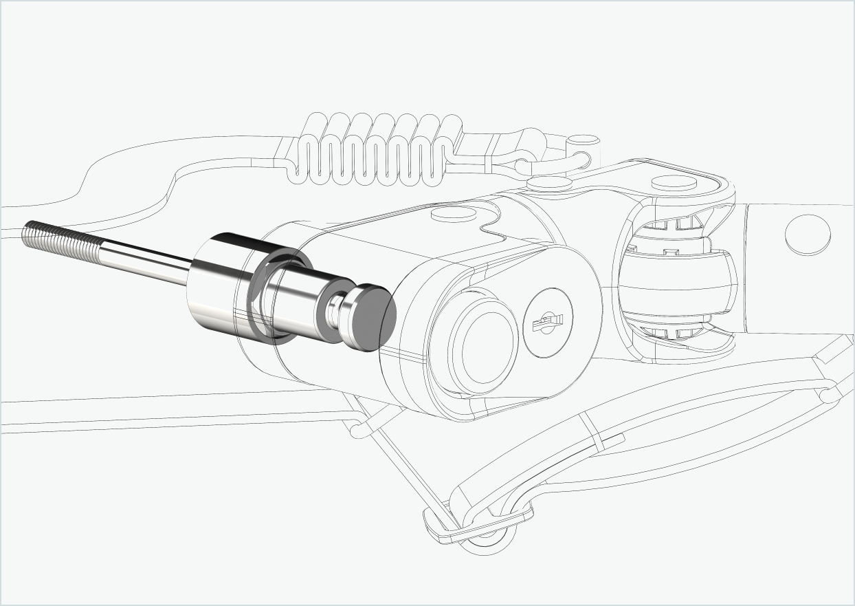 Adapter for Enviolo gear hubs up to 2023 | suitable for Croozer from 2018 onwards