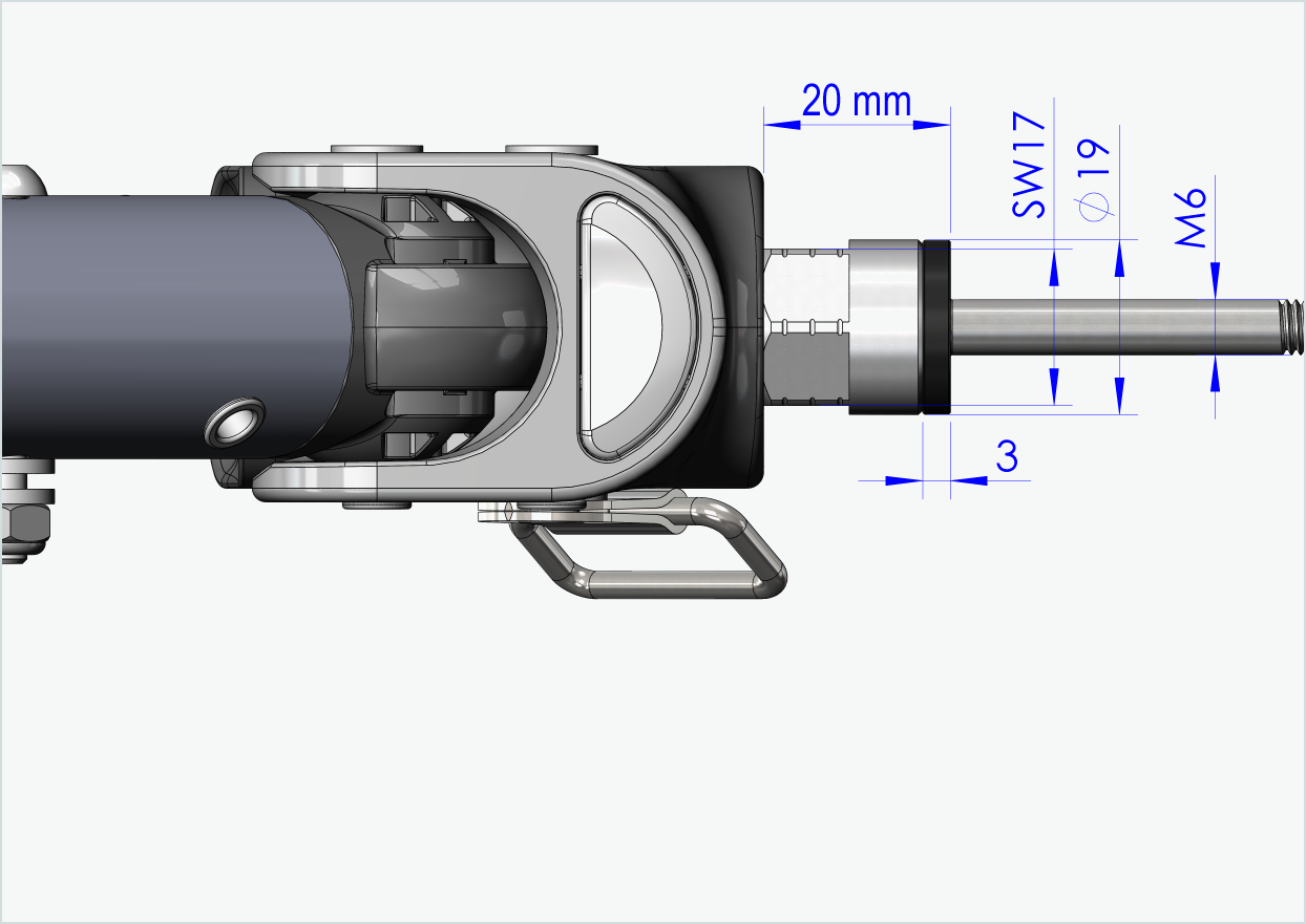 Adapter for Enviolo gear hubs up to 2023 | suitable for Croozer from 2018 onwards