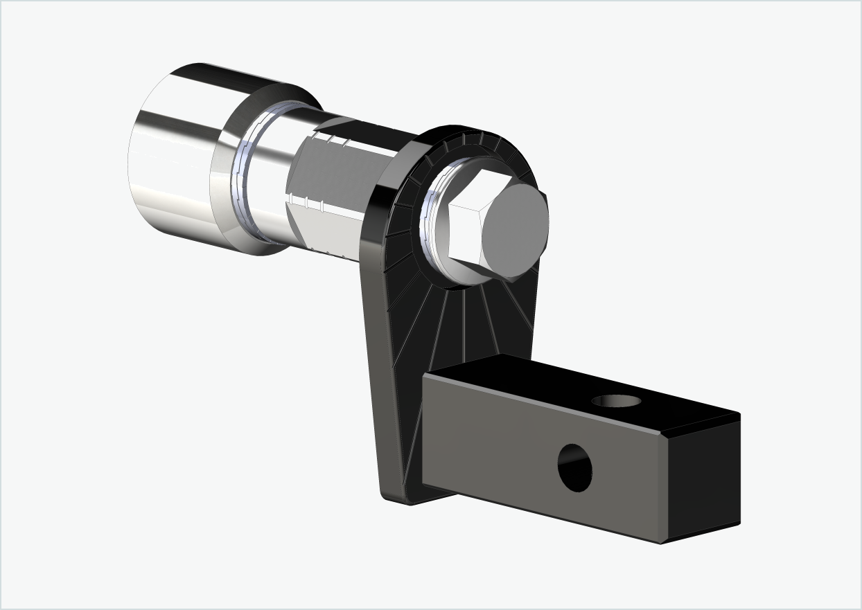 Universal adapter for HYENA-HRN motor | suitable for Thule, Qeridoo, Burley, Prophete, Hamax, Trixie and many others
