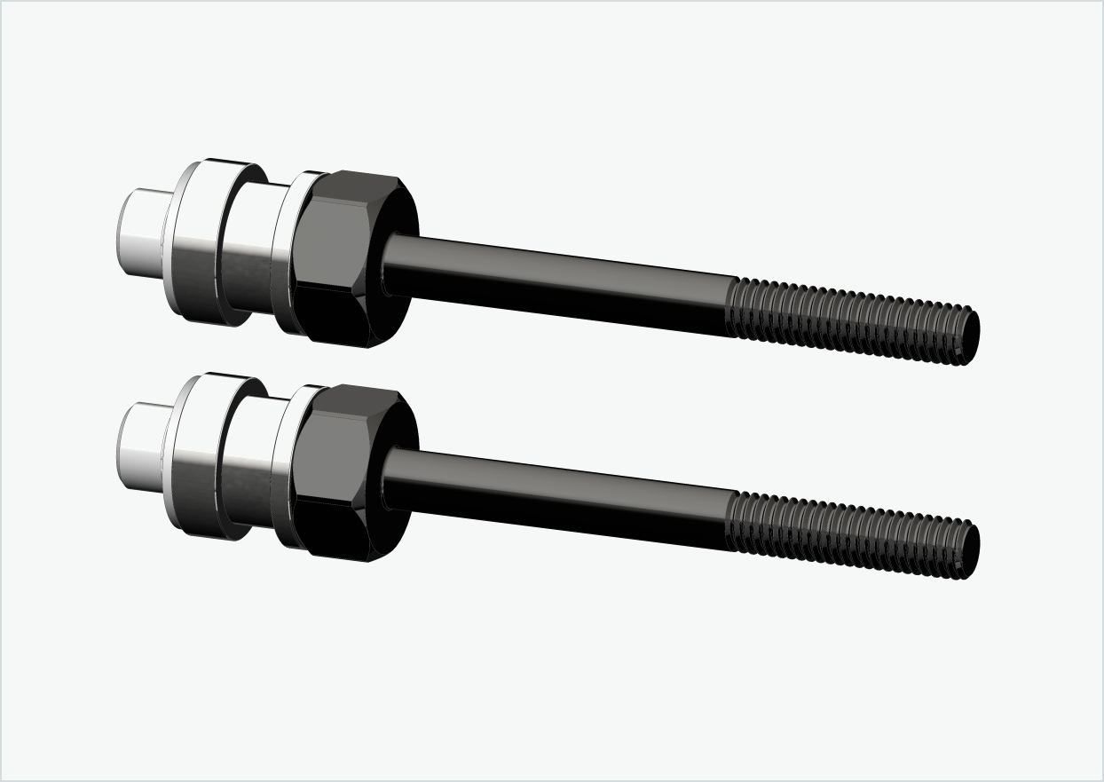 BOB YAK / IBEX threaded adapter set | for Enviolo gear hubs up to 2023