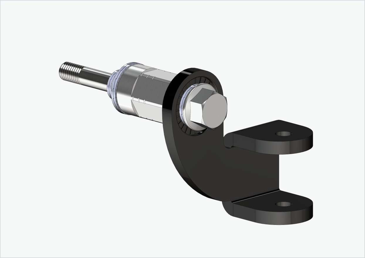 Universal adapter for HASE PINO with Rohloff Speedhub A12 | suitable for Thule, Qeridoo, Burley, Prophete, Hamax, Trixie and many more.