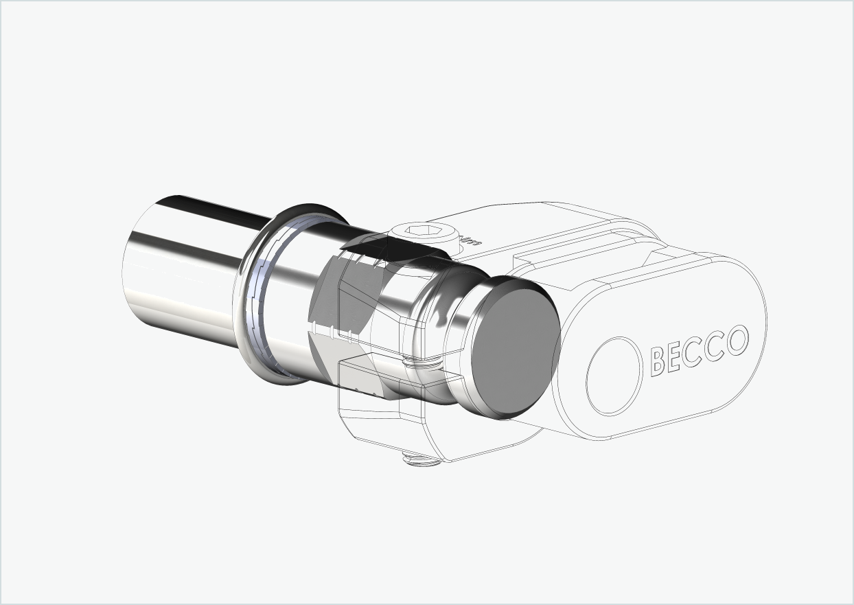 Cowboy 4 - Thread adapter short - M12 x 1.25 | Bundle with adapter Leggero (BECCO)