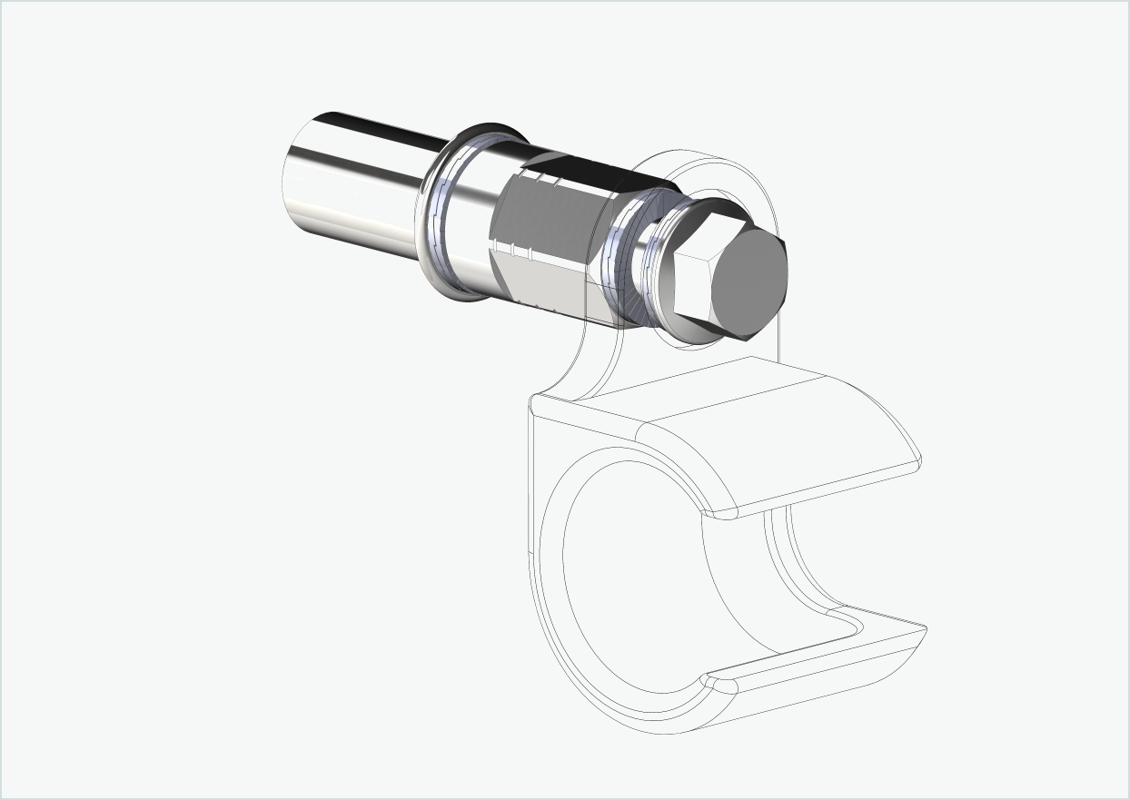 Cowboy 4 - Thread adapter long - M12 x 1.25 | Bundle with adapter universal