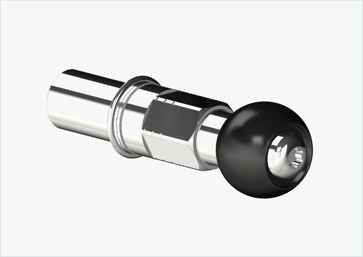 Thread adapter long - M12 x 1.25 | suitable for COWBOY - Cross - Cross ST