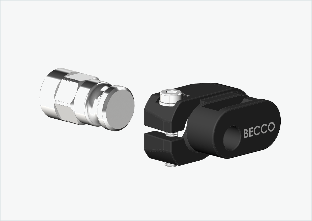 Solid axle adapter - M12 x 1.00 | for Leggero (BECCO)