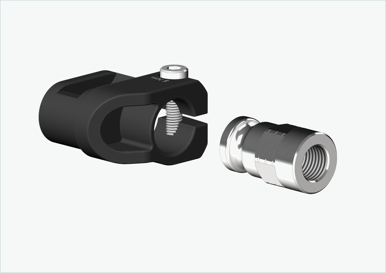 Solid axle adapter - M12 x 1.25 | for Leggero (BECCO)