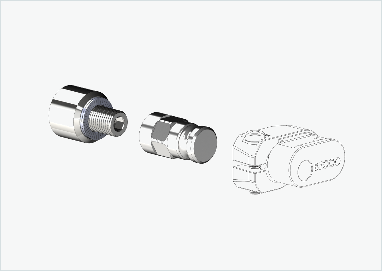 Adapter for HYENA-HRN Motor | Compatible with Leggero with BECCO System