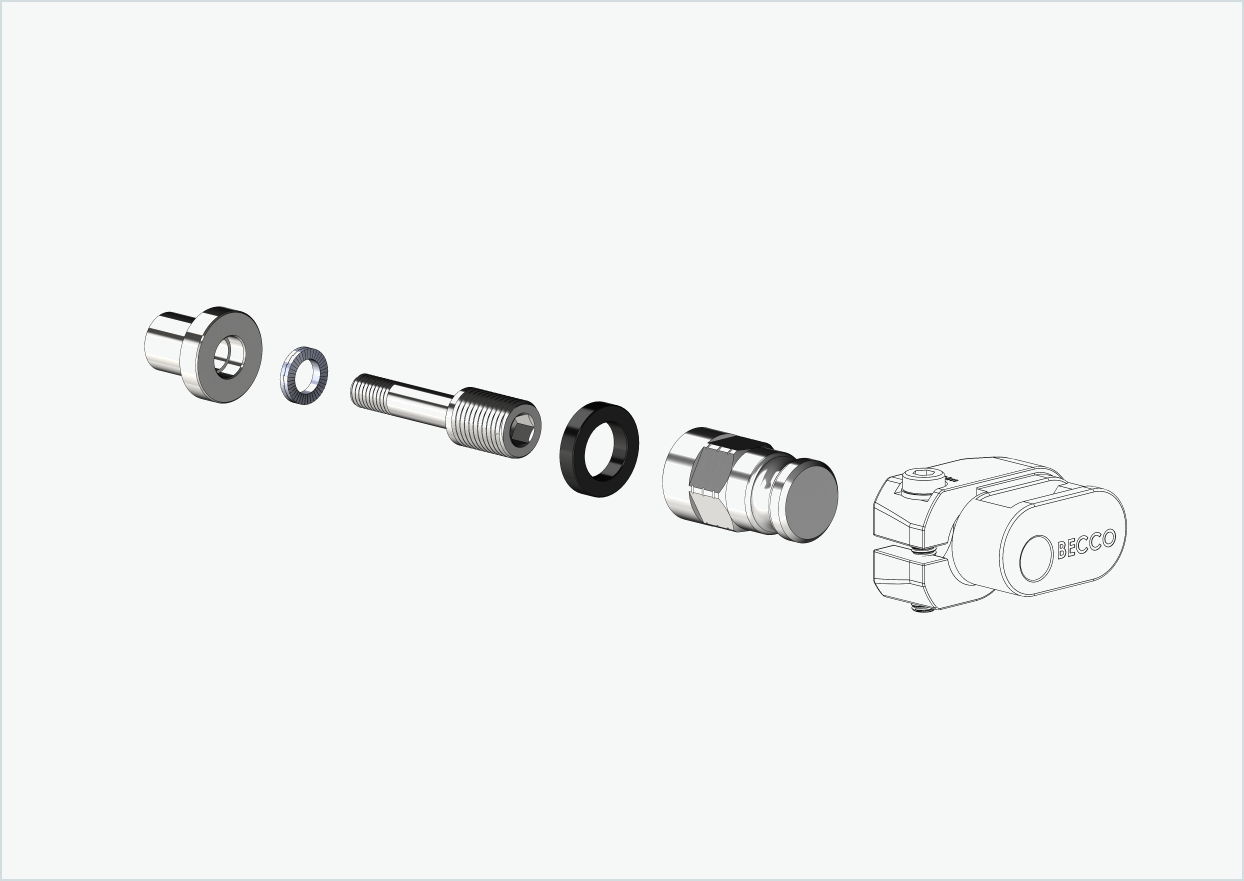 Adapter XL for Rohloff hub Speedhub 500-14 / A12 | suitable for Leggero with BECCO system