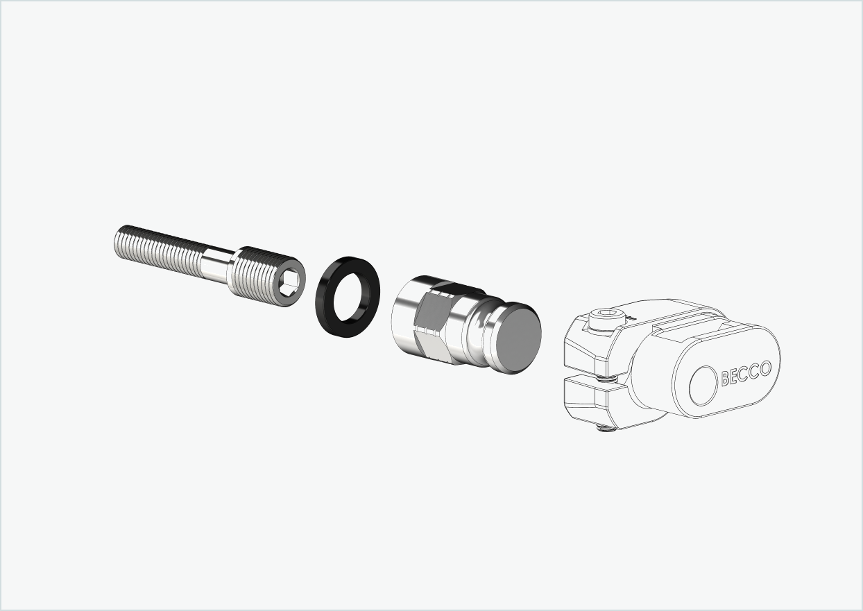 Adapter for Enviolo gear hubs from 2024 | suitable for Leggero with BECCO system