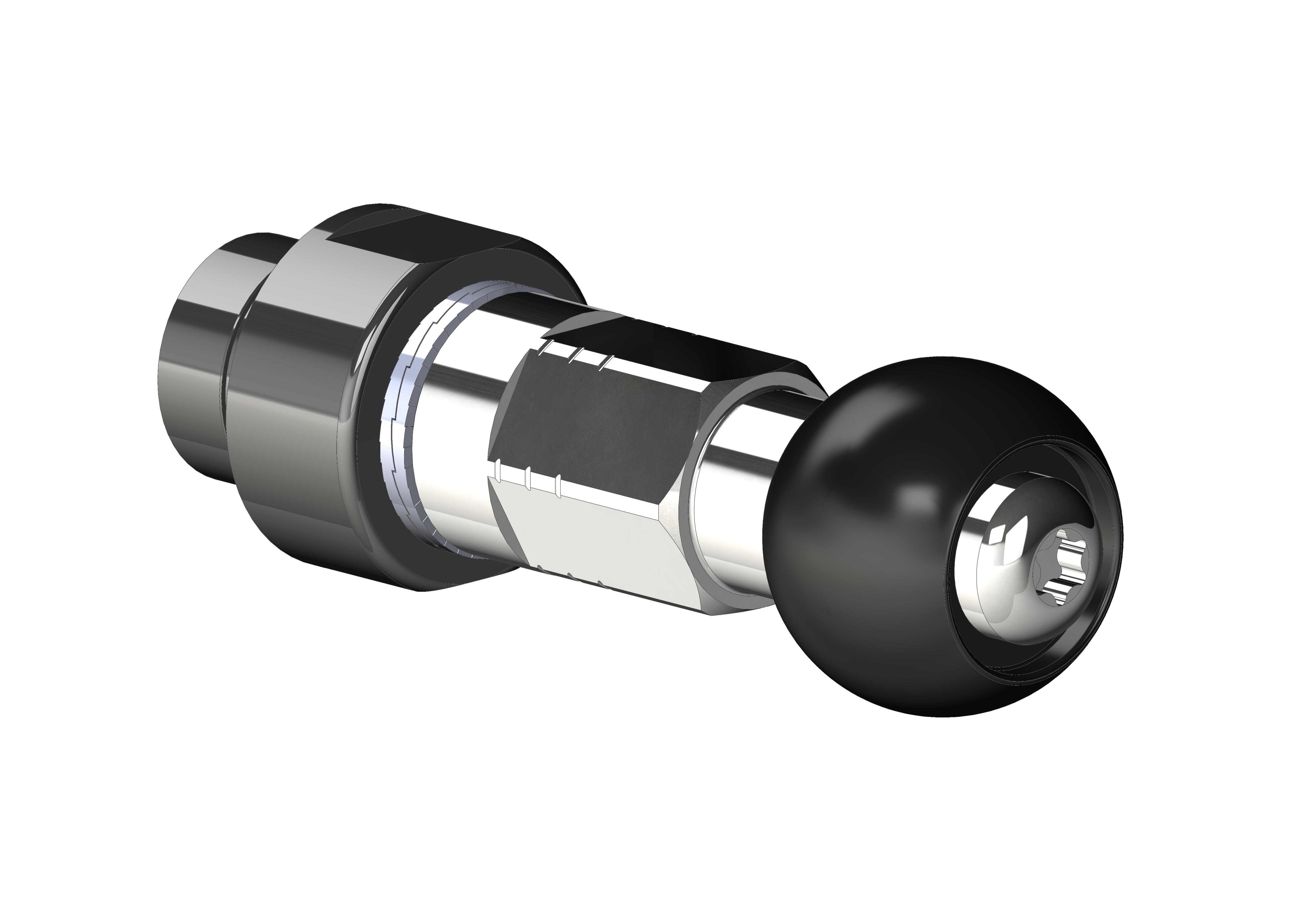 Thread adapter - M12 x 1.25 | Suitable for ORBEA Diem 10 and 20