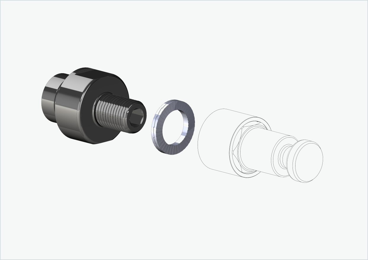 Thread adapter - M12 x 1.25 | Suitable for ORBEA Diem 10 and 20