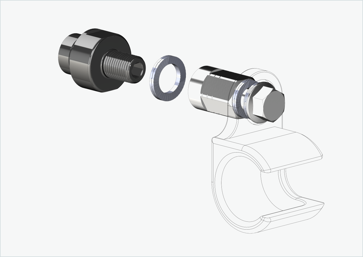 ORBEA Diem - Thread adapter - M12 x 1.25 | Bundle with universal adapter