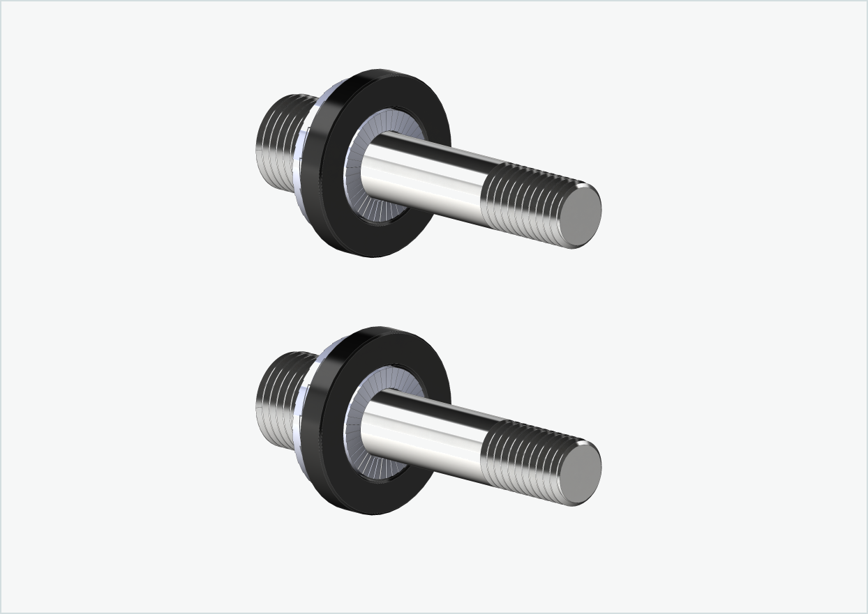 Burley COHO XC thread adapter set (30mm/30mm) | for Rohloff Speedhub 500-14 / A12